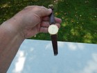 LONGINES VINTAGE 150 7229 GOLD DIAL QUARTS WATCH W/ ORIGINAL LIZARD SKIN BAND — photo 5
