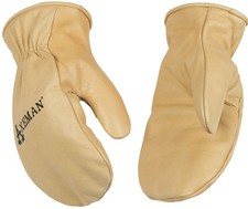 Kinco Lined Cowhide Leather Cold Weather Mittens, signature Heatkeep  thermal...
