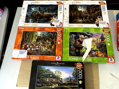 Konvolut SCHMIDT SPIELE Puzzle 5 st.