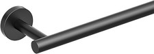 Black Towel Bar Bathroom Wall 24 Inch Stainless Steel Towel Racks Bathroom