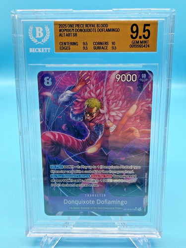 Donquixote Doflamingo (Parallel) graded BGS 9.5 for sale on eBay