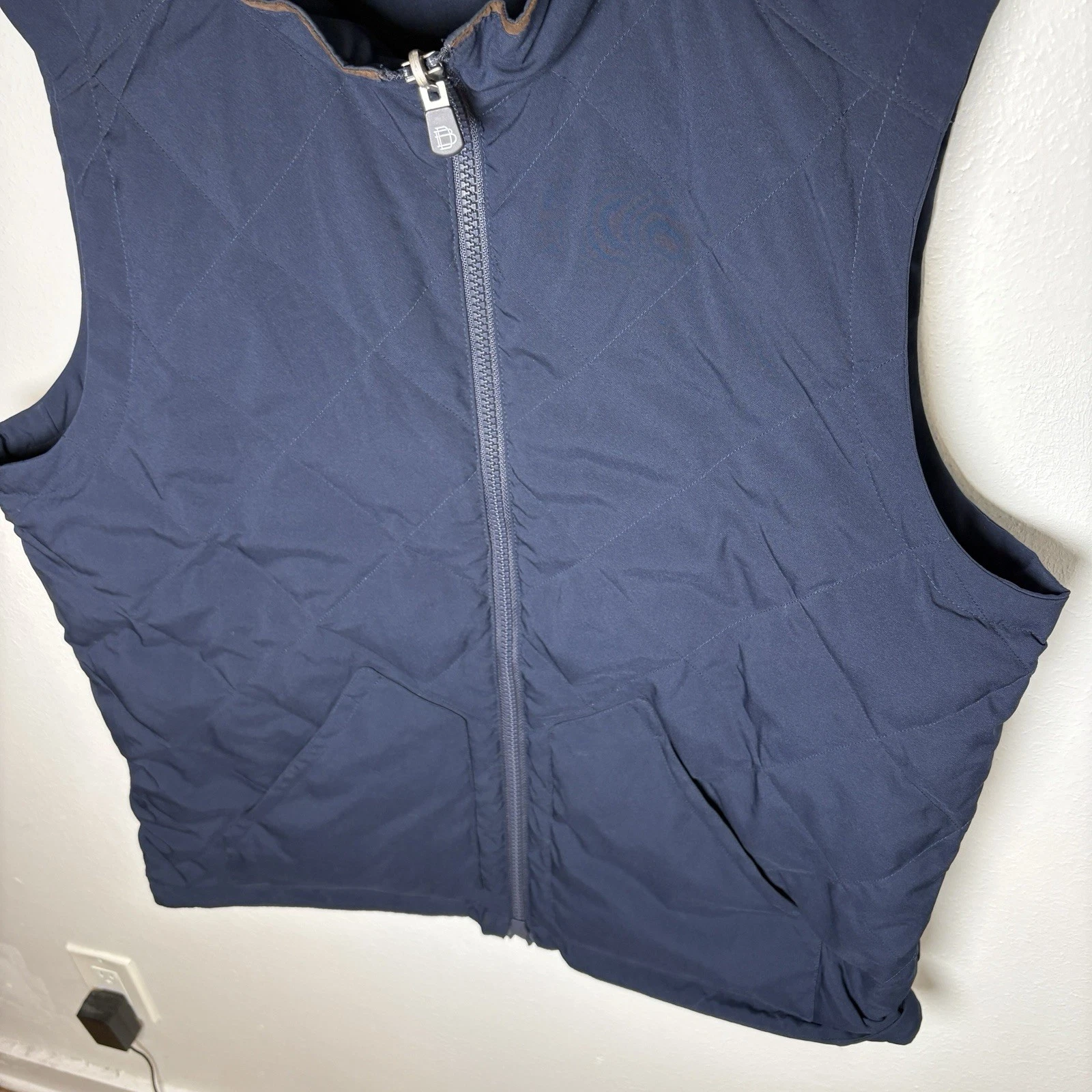 B Draddy x Baltusrol Golf Club Lawrence Reversible Vest Men's XL Quilted image 15