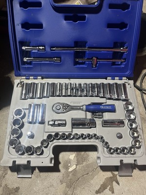 Expert Tools E031812-US 56-Piece 3/8'' Drive Socket/Ratchet Set Mac Tools