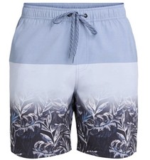 Laguna Beach Men  s Swim Trunks 2XL Blue Grey Board Shorts/ Trunks New W/ Tags