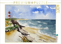 Calvendo Puzzle Leuchtturm Auf Sylt | 1000 Teile Lege-GrößE 64 × 48 Cm Foto-Puzz