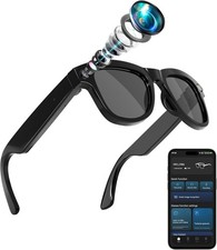 4-in-1 AI Smart Glasses, 800W HD Camera Glasses, 1080P Video Recording Glasses,