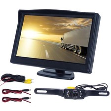 5" Backup Camera Wireless Car Rear View Parking System Night Vision Monitor