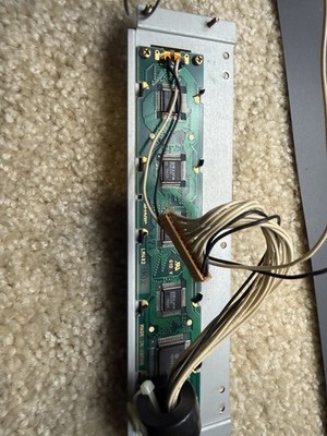 Roland D-50 VFD Display Module   Original Vacuum Fluorescent Screen   Untested