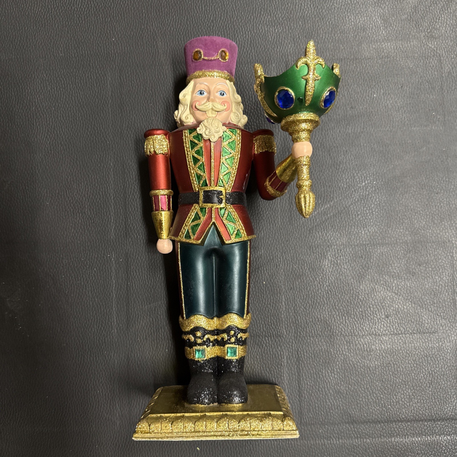 12" Christmas Decoration Costco Luster Sparkly Glitter