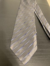 Valentino Tie Grey Blue