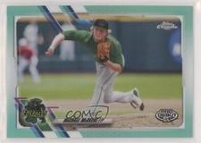 2021 Topps Pro Debut Chrome Aqua Refractor 63/75 Michael McAvene #PDC-108 08jk