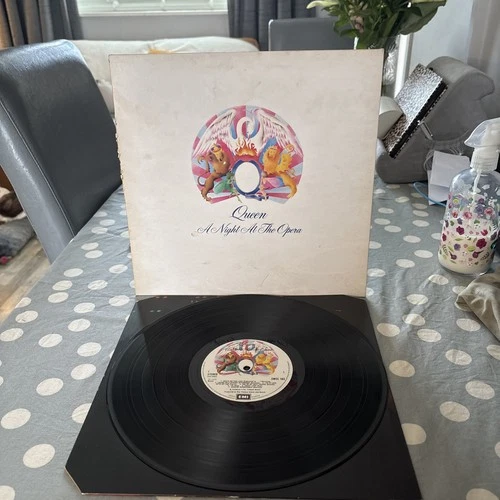 QUEEN A Night At The Opera 'Blair's' LP -2/-2 1975 First UK Press VG/VG+