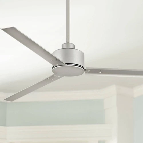 56" Hinkley Indy Brushed Nickel Wet Rated Fan with Wall Control - Picture 1 of 10