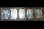 Lot of 5 - 1 Troy oz Buffalo .999 Fine Silver Bar Sealed