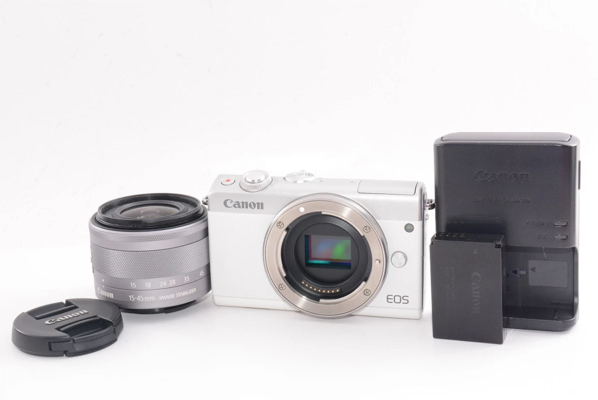 Canon EOS M100 ホワイト 本体 Canon EOS M100 ミラーレスカメラ
