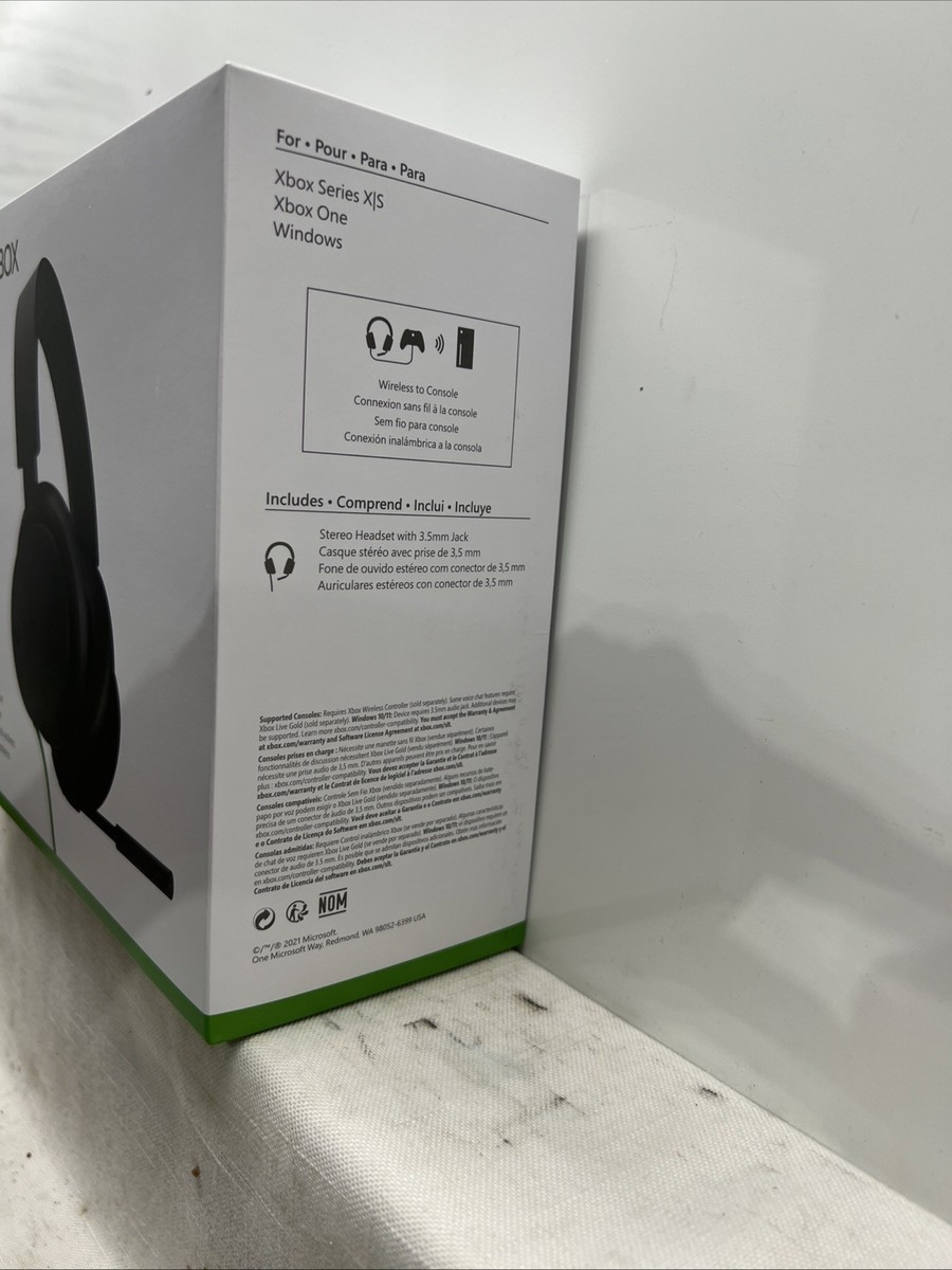 Microsoft Xbox Wireless Headset - Black for sale online | eBay