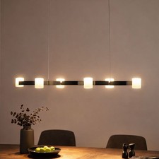 Design Pendel Leuchte Hänge Lampe Glas Beleuchtung Wohn Ess Schlaf Zimmer Diele 