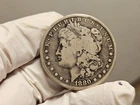 1880 S US Morgan Silver Dollar $1 Chinese Chopmark