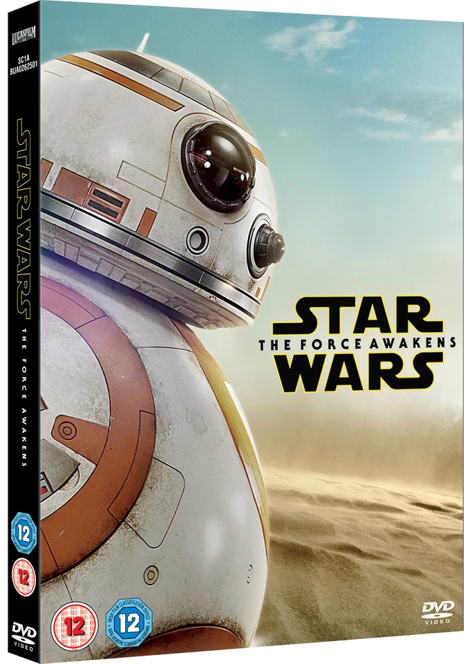 Star Wars: The Force Awakens (DVD) Domhnall Gleeson Oscar Isaac (UK IMPORT) - Image 4 of 4