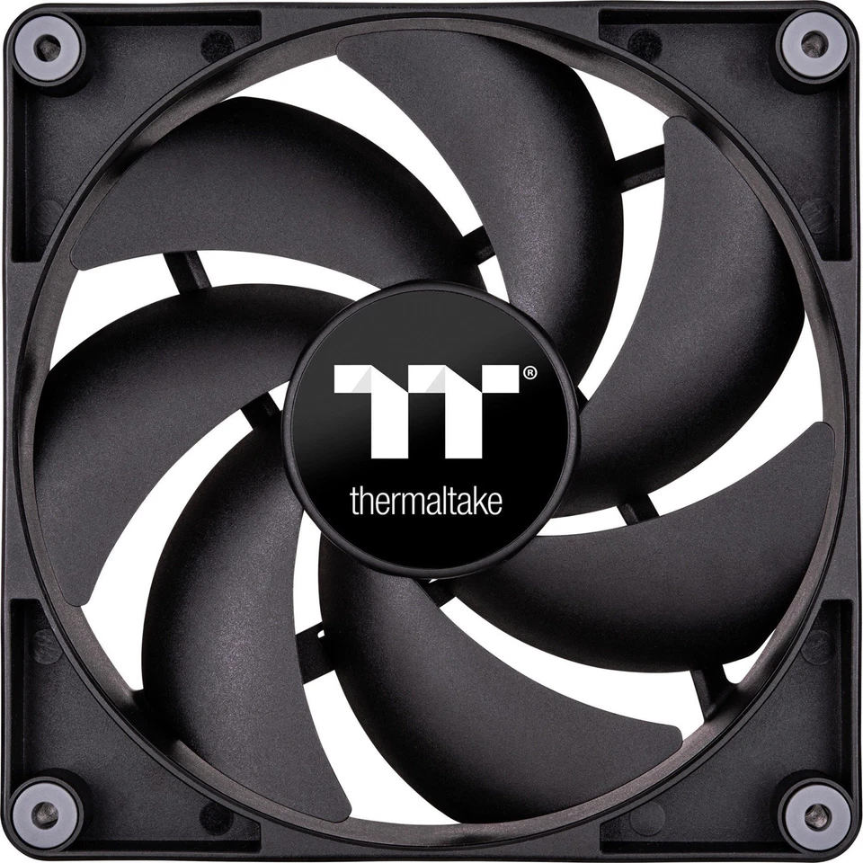 2x Thermaltake TT-1425 140mm PC Fan, Gehäuselüfter Lüfter CPU Gaming quiet - Bild 2 von 4