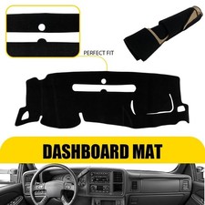For 2007-2013 Chevrolet Silverado Dashboard Cover Car Dash Mat Pad Carpet Custom
