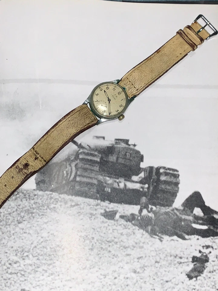 KM SIEGERIN KRIEGSMARINE WW2 MILITARY WATCH-WEHRMACHT, 595 Calibre, WORKING. — 第 2/4 张图片