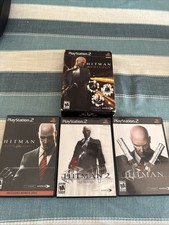 Hitman Trilogy PS2 CIB Box Set Bonus Disc Blood Money Contracts Silent Assassin