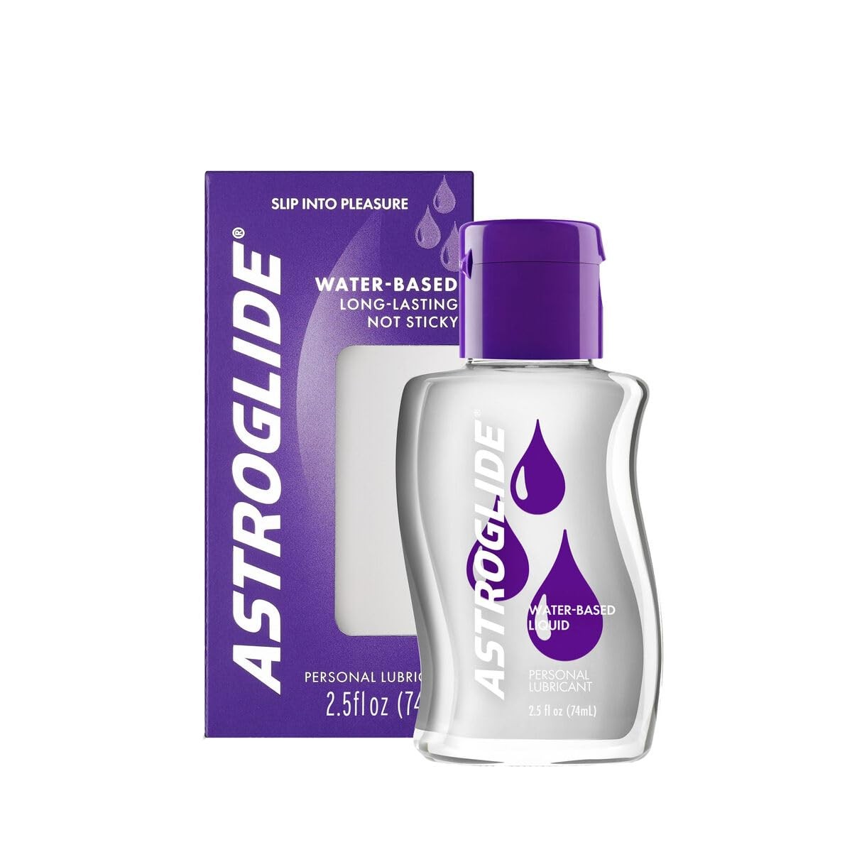 Astroglide Water Based Lube (2.5oz), Liquid 2.5 Fl Oz (Pack of 1), Purple  15594010229| eBay