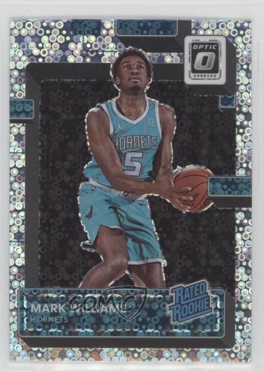 2022 Donruss Optic Rated Fast Break Holo Prizm Mark Williams #245 Rookie RC o6b