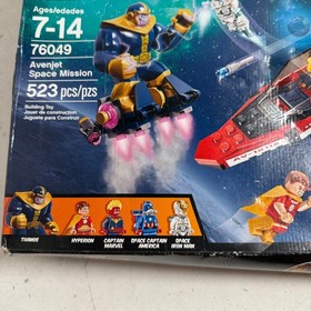 LEGO Marvel: Avenjet Space Mission 76049 Super Heroes Building Toy Box - 523 Pcs