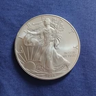 2014 Silver Eagle 1oz 999 Fine Silver With Slight Toning