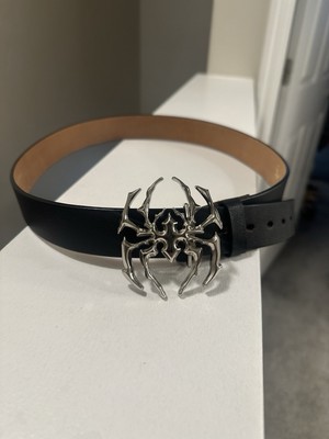 Y2K Chrome Spider Belt Buckle Custom Grunge | eBay