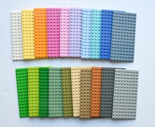 1x Plate LEGO 92438 USATO Piastra 8x16  scegli il colore