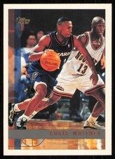 1997-98 Topps #176 Chris Whitney Washington Wizards Card