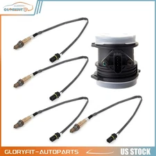 For Mercedes-Benz ML320 ML350 4pcs Oxygen o2 02 Sensor + Mass Airflow MAF Sensor