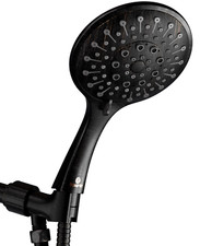 Aquarius Handheld Shower Head With Hose - Luxury Spa Grade (Bronze finish)