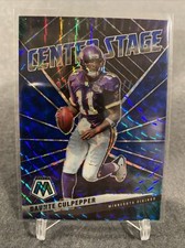 2021 Panini Mosaic Center Stage Blue Prizm 97/99 Daunte Culpepper #CS22