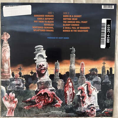 Cannibal Corpse – Eaten Back To Life LP 2021 Metal Blade [Sealed