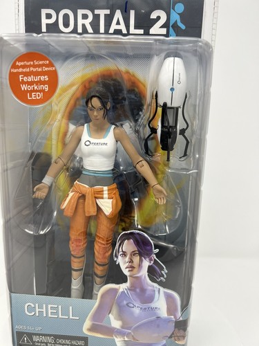 2013 NECA Portal 2 Chell Figure NEW 