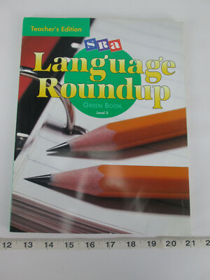 SRA McGraw Hill Language Roundup Green Book Level 3 Teacher's Edition Book