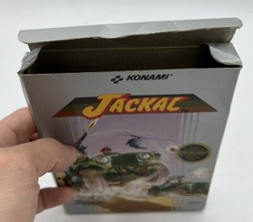 Jackal NES Box Game Dust Cover Tested  (Nintendo Entertainment System, 1987)