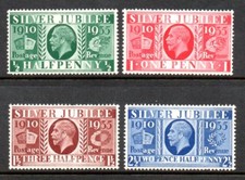 SG453-456 Silver Jubilee Set UNMOUNTED MINT