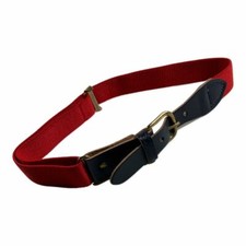 Children Red Belt With Black Strap