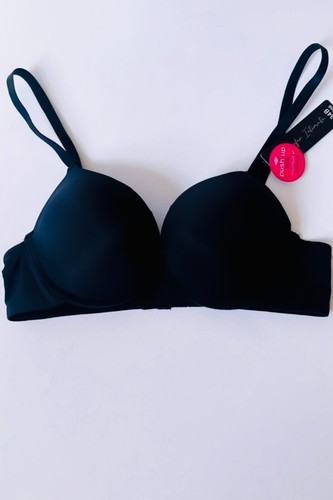 3 Pack Maximum Pads Add-2-Cup Sizes Push-Up Bra Brand New ~ Size 36C 2Black+Nude - Picture 8 of 12