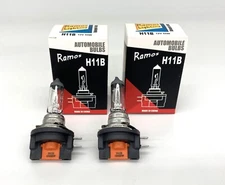 2 Bulbs H11B Bright Halogen 55W Bulbs Headlights Lamps USA Based Seller