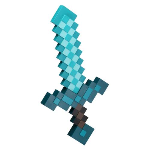 Minecraft Foam Diamond Sword - Cosplay Costume Accessory 24 Prop