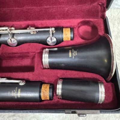 YAMAHA Clarinet YCL-450 Black Wood Musical Instrument with YAMAHA Clarinet YCL-450 Black Wood Musical Instrument with