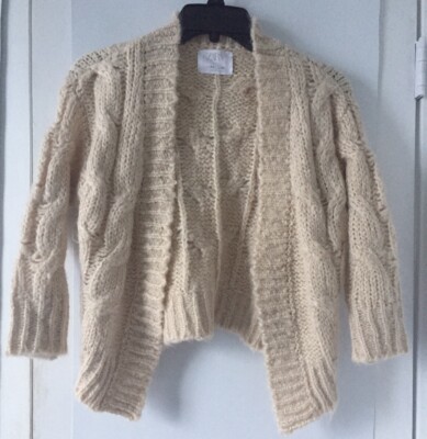 zara cardigan beige