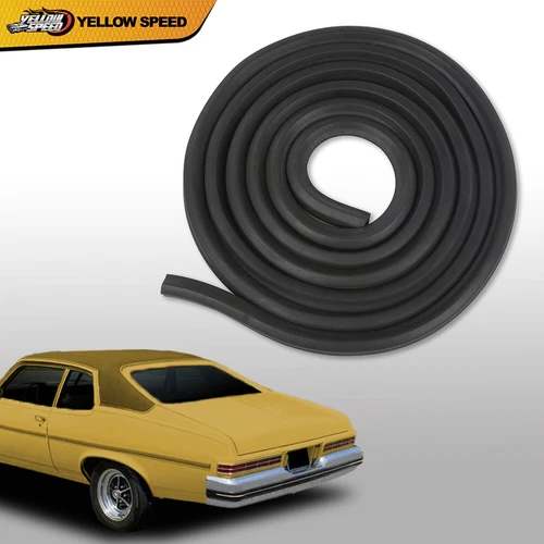 New Black Trunk Seal Weatherstrip Soft Rubber Fit For Pontiac Buick Chevy Olds