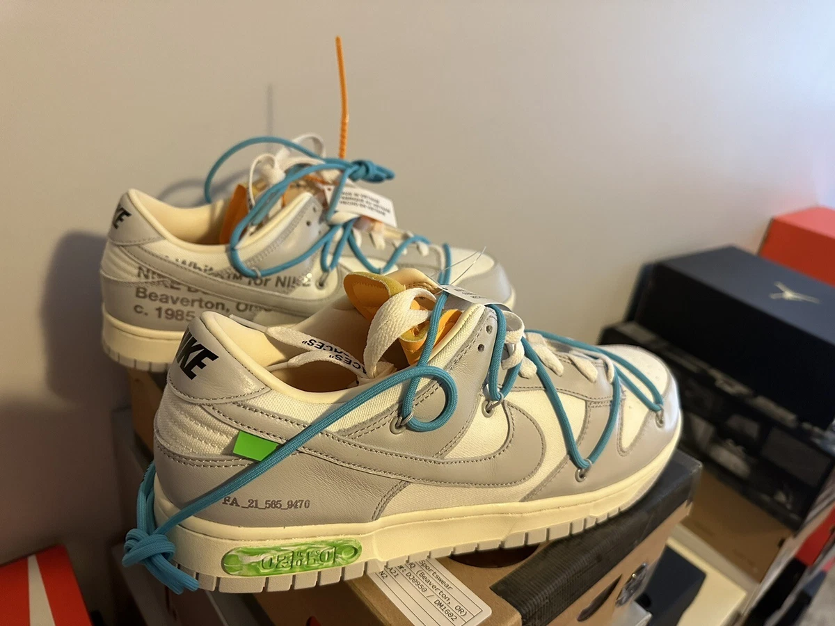 Nike Off-White x Dunk Low Lot 02 of 50 for Sale | Authenticity